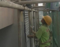 友情漆畢節(jié)火電廠20萬(wàn)外墻工程